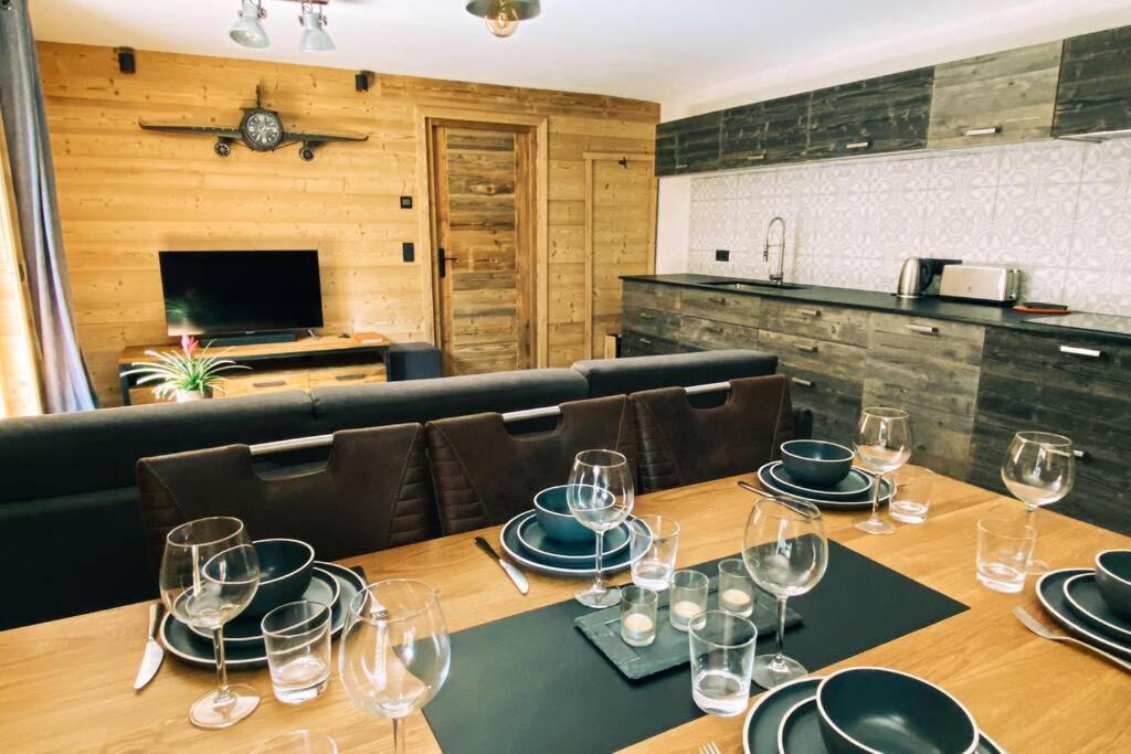 Apartamento La pépite des Aiguilles Les Houches Exterior foto